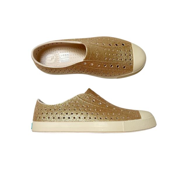 NWT Native Jefferson Bling Sneakers Size 6 - Picture 1 of 6
